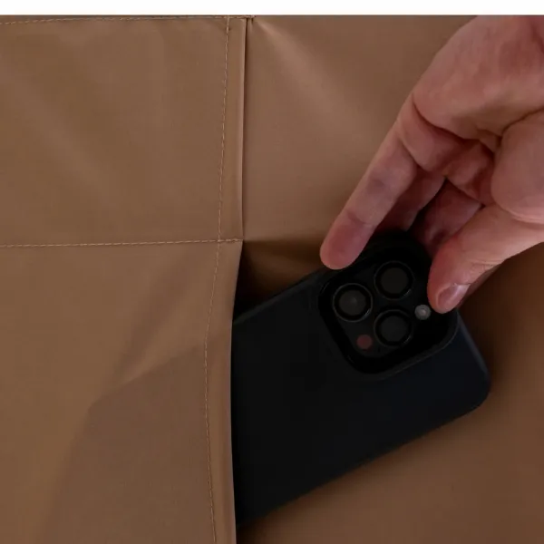 Katlanabilir Plaj Minderi – Sırt Destekli ve Cepli